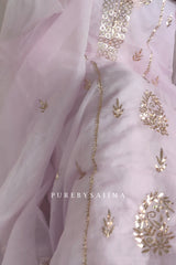 Lavender Organza-Silk