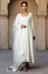 Muslin- Silk Anarkali