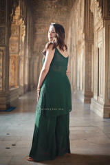 Emerald Sharara Set