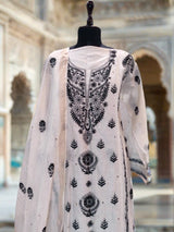 Mogra Chanderi- Silk