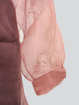 Copper Luxe Organza-Silk