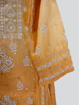 Sarso Chanderi- Silk